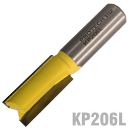 STRAIGHT BIT 9/16" (14.3MM) X 1 1/4"(31.8MM) TWO FLUTE 1/2" SHANK STRAIGHT BIT 9/16" (14.3MM) X 1 1/4"(31.8MM) TWO FLUTE 1/2" SHANK