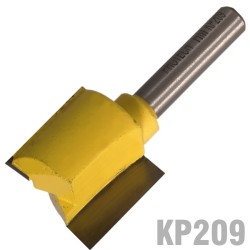 STRAIGHT BIT 7/8"(22.2MM) X 3/4"(19MM) TWO FLUTE 1/4" SHANK STRAIGHT BIT 7/8"(22.2MM) X 3/4"(19MM) TWO FLUTE 1/4" SHANK