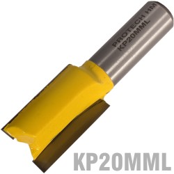 STRAIGHT BIT 20MM X 32MM CUT 2 FLUTE METRIC 1/2" SHANK STRAIGHT BIT 20MM X 32MM CUT 2 FLUTE METRIC 1/2" SHANK