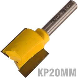 STRAIGHT BIT 20MM X 20MM CUT 2 FLUTE METRIC 1/4" SHANK STRAIGHT BIT 20MM X 20MM CUT 2 FLUTE METRIC 1/4" SHANK