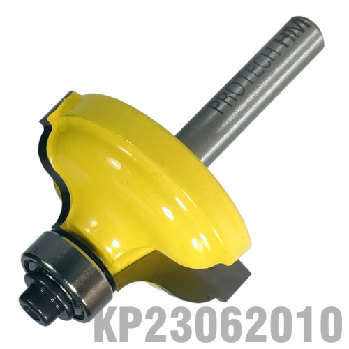 QUIRK TOPPED OGEE 1 3/8" X 9/16"  RADIUS 3/16" 1/4"SHANK.