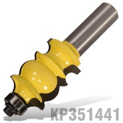FACE MOULD BIT 1" X 1 3/8" RADIUS 5/32"  1/2" SHANK