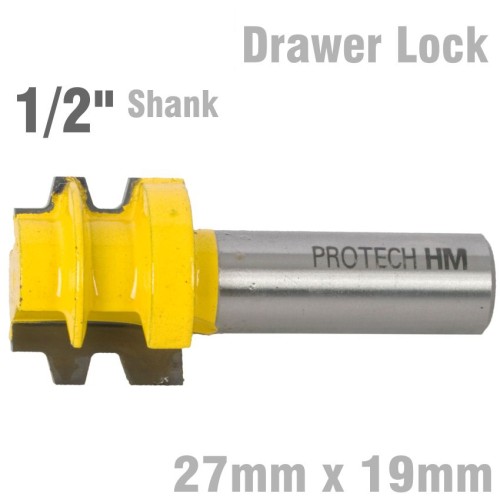 DRAWER LOCK 27MM X 19MM  1/2" SHANK