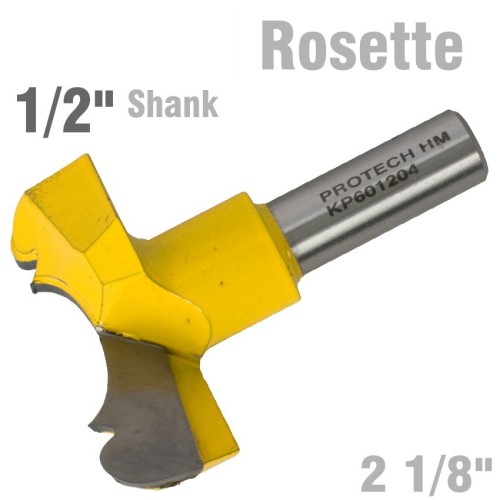 ROSETTE BIT 54MM (2 1/8"CUTTING DIAMETER) 1/2" SHANK 601204