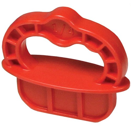 KREG DECK JIG SPACER RING 1/4" 12PC RED KREG DECK JIG SPACER RING 1/4" 12PC RED