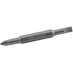 REPLACEMENT BIT 65MM DOUBLE ENDED 6MM.SL5MM/PH1 FOR KT2677 REPLACEMENT BIT 65MM DOUBLE ENDED 6MM.SL5MM/PH1 FOR KT2677