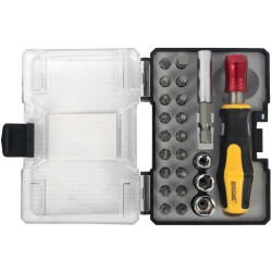 S/DRIVER INSERT & SOCKET BIT SET 23PC WITH BIT HOLDER S/DRIVER INSERT & SOCKET BIT SET 23PC WITH BIT HOLDER