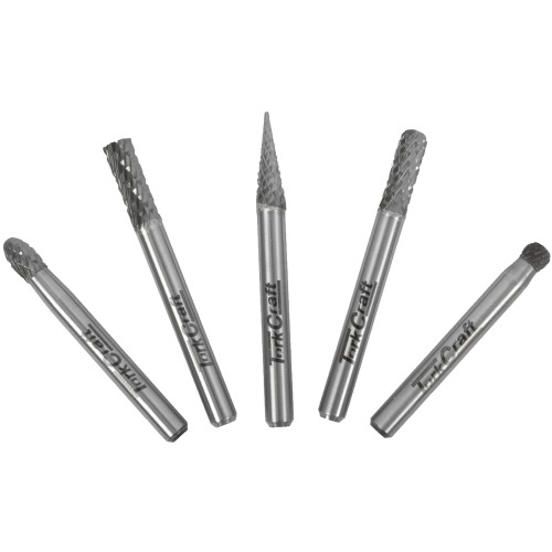 ROTARY BURR SET 5 PC ASSTD 6MM DIA TUNGSTEN ROTARY BURR SET 5 PC ASSTD 6MM DIA TUNGSTEN