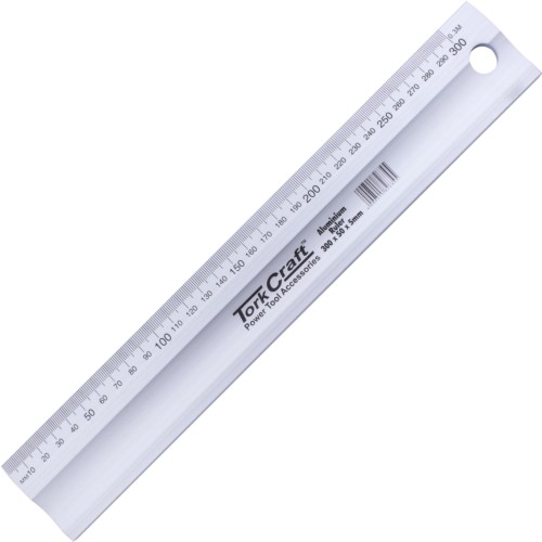 ALUMINIUM STRAIGHT EDGE RULER TYPE B 300X50X5.0MM