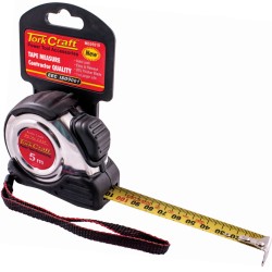 MEASURING TAPE SELF LOCK 5M X 19MM S/S & RUBBER CASING MATT FINISH MEASURING TAPE SELF LOCK 5M X 19MM S/S & RUBBER CASING MATT FINISH