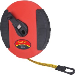 MEASURING TAPE FIBERGLASS 30M X 13MM HEAVY DUTY ABS CASE MEASURING TAPE FIBERGLASS 30M X 13MM HEAVY DUTY ABS CASE