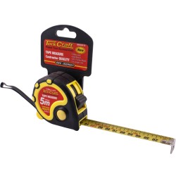 MEASURING TAPE MULTI LOCK 5M X 19MM RUBBER CASING MATT FINISH MEASURING TAPE MULTI LOCK 5M X 19MM RUBBER CASING MATT FINISH
