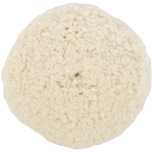 DOUBLE SIDED WOOL BUFF 7" 180MM WITH 5/8 THREAD