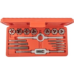 TAP & DIE SET 16PCE IN PLASTIC CASE TAP & DIE SET 16PCE IN PLASTIC CASE