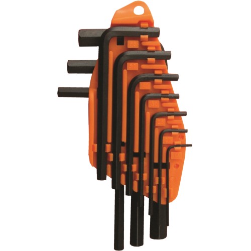 10PC HEX ALLEN KEY SET 1.5-10MM CARDED CR-V 10PC HEX ALLEN KEY SET 1.5-10MM CARDED CR-V