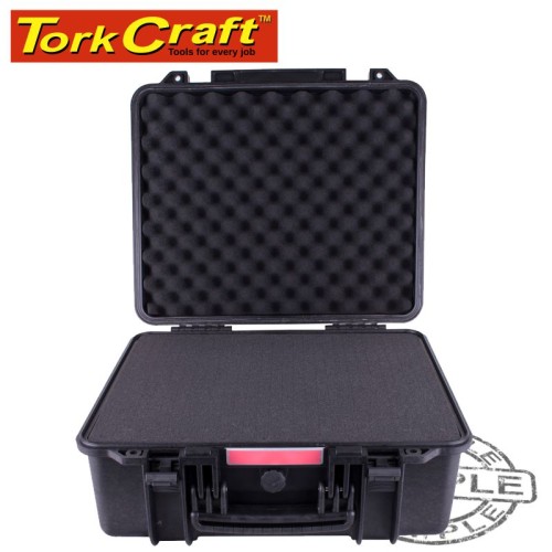 HARD CASE 462X435X225MM OD WITH FOAM BLACK WATER & DUST PROOF