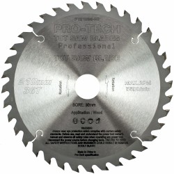 SAW BLADE TCT 210X2.4X30X36T WOOD PROF. PRO-TECH FES. TS75