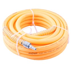 FLEX AIR HOSE KIT 8MM X 10M ORANGE W/QUICK COUPLER & CONNECTOR YOHKON FLEX AIR HOSE KIT 8MM X 10M ORANGE W/QUICK COUPLER & CONNECTOR YOHKON