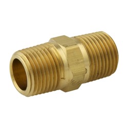 NIPPLE BRASS 1/4X1/4 M/M NIPPLE BRASS 1/4X1/4 M/M