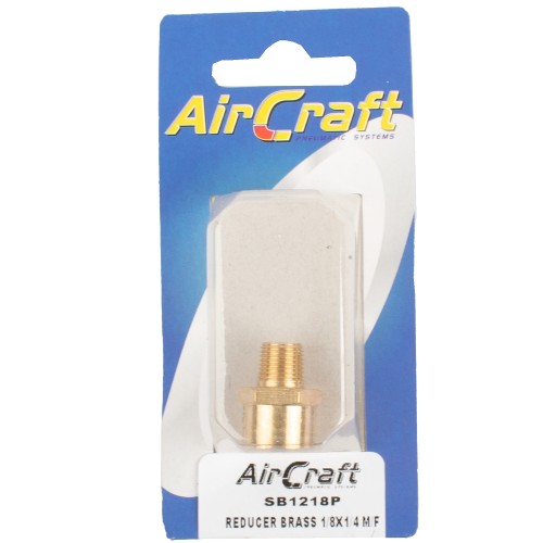REDUCER BRASS 1/8X1/4 M/F 1PC PACK