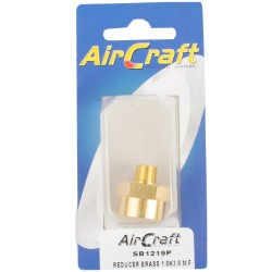 REDUCER BRASS 1/8X3/8 M/F 1PC PACK REDUCER BRASS 1/8X3/8 M/F 1PC PACK