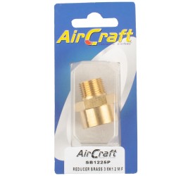 REDUCER BRASS 3/8X1/2 M/F 1PC PACK REDUCER BRASS 3/8X1/2 M/F 1PC PACK
