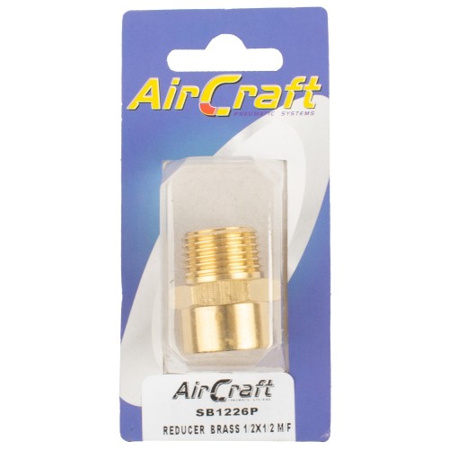 REDUCER  BRASS 1/2X1/2 M/F 1PC PACK
