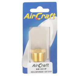 REDUCER BRASS 1/2X1/8 M/F CONICAL 1PC PACK REDUCER BRASS 1/2X1/8 M/F CONICAL 1PC PACK