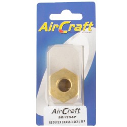 REDUCER BRASS 3/4X1/4 M/F CONICAL 1PC PACK REDUCER BRASS 3/4X1/4 M/F CONICAL 1PC PACK