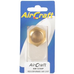 REDUCER BRASS 3/4X1/2 M/F CONICAL 1PC PACK REDUCER BRASS 3/4X1/2 M/F CONICAL 1PC PACK