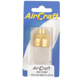 REDUCING MANIFOLD BRASS 1/8X1/2 F/F 1PC PACK REDUCING MANIFOLD BRASS 1/8X1/2 F/F 1PC PACK