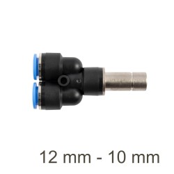 RED. INSERT Y-JOINT PU 12MM - 10MM RED. INSERT Y-JOINT PU 12MM - 10MM