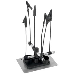 AIRBRUSH HOLDER WITH 6 CLIPS AIRBRUSH HOLDER WITH 6 CLIPS