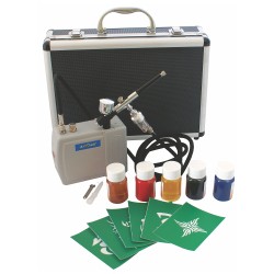 COMP MINI AIR - BATTERY - A130 AIRBRUSH+5 X PAINTX 6 STENCILS COMP MINI AIR - BATTERY - A130 AIRBRUSH+5 X PAINTX 6 STENCILS