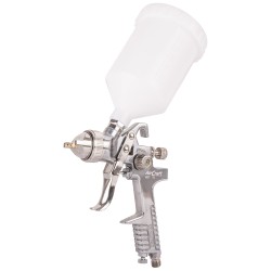 SPRAY GUN HVLP 1.4MM NOZZLE 600CC PLASTIC CUP SPRAY GUN HVLP 1.4MM NOZZLE 600CC PLASTIC CUP