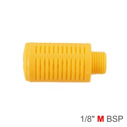 PLASTIC BREATHER SILENCER 1/8" M ORANGE PLASTIC BREATHER SILENCER 1/8" M ORANGE