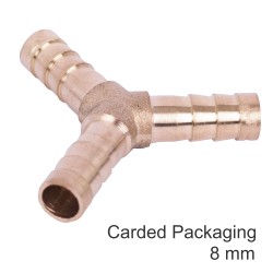Y TYPE HOSE CONNECTOR 8MM 1PCE BLISTER Y TYPE HOSE CONNECTOR 8MM 1PCE BLISTER