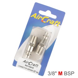 CONNECTOR GERMAN 3/8" MALE 2PC PACK CONNECTOR GERMAN 3/8" MALE 2PC PACK