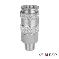 QUICK COUPLER UNIVERSAL 1/2" MALE QUICK COUPLER UNIVERSAL 1/2" MALE