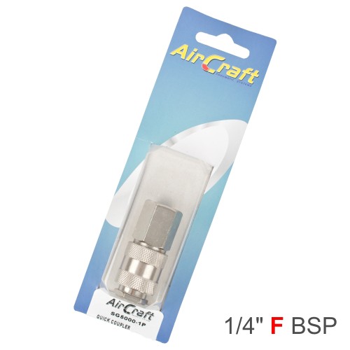 QUICK COUPLER GERMAN TYPE 1/4" FEMALE 1CD