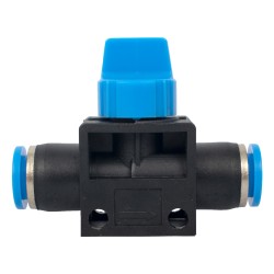 PU HOSE FITTING VALVE 8MM-8MM