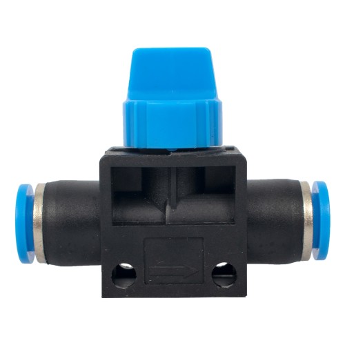 PU HOSE FITTING VALVE 8MM-8MM