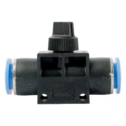 PU HOSE FITTING VALVE 12MM-12MM