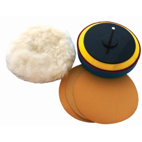 SANDING & POLISHING KIT 125MM 5" WITH 400-600 AND 800 GRIT