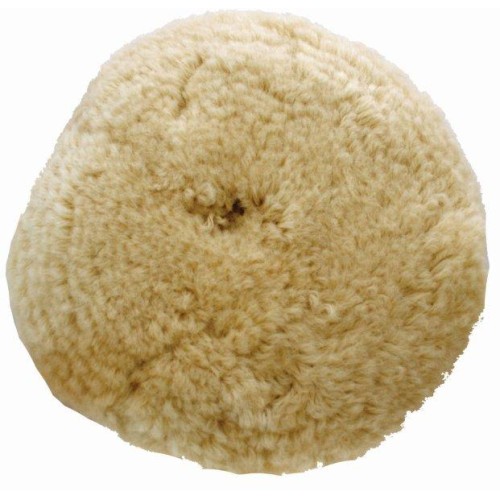 POLISHING BONNET WOOL HOOK AND LOOP CONCAVE 180MM 7"