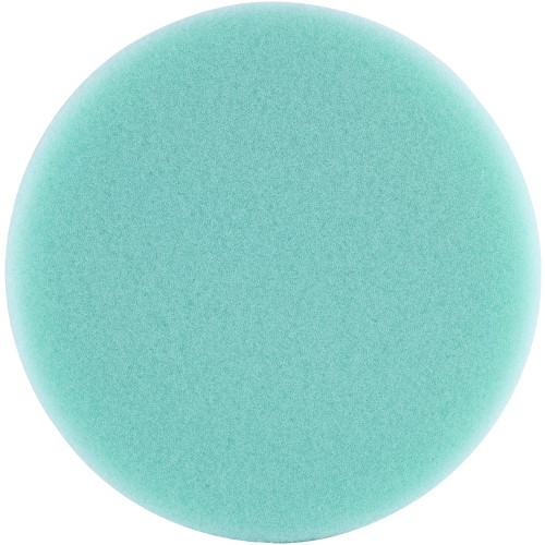 FOAM PAD HOOK AND LOOP GREEN SPONGE 150MM 6" LIGHT FINISHING