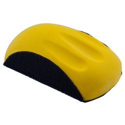 HAND SANDING BLOCK ROUND 6" HOOK & LOOP SYSTEM HAND SANDING BLOCK ROUND 6" HOOK & LOOP SYSTEM