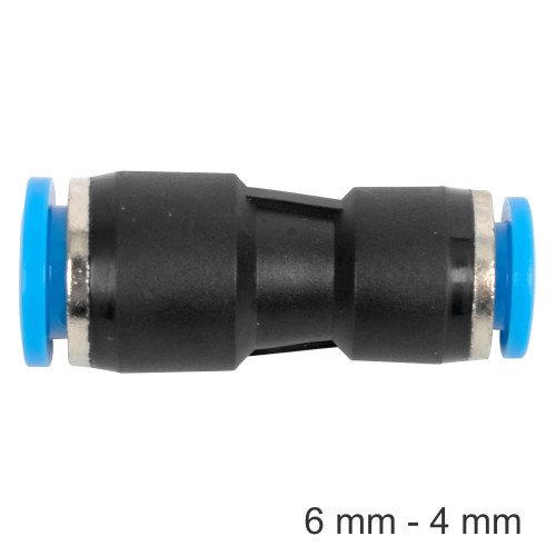 PU HOSE FITTING REDUCER 6MM-4MM