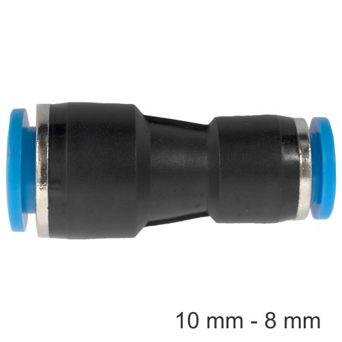 PU HOSE FITTING REDUCER 10MM-8MM