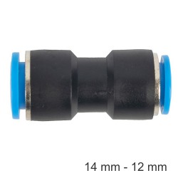 PU HOSE FITTING REDUCER 14MM-12MM PU HOSE FITTING REDUCER 14MM-12MM